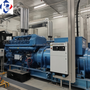 KR hfo 15 mW nhà máy điện Máy phát điện diesel thiết lập với weichai Máy phát điện - Product Image 2