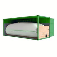 Sacs de conteneur de 20 pieds, sacs de conteneur d'expédition, sac jumbo liquide, flexitank pour vin, glycérine, huile de soja, sirop