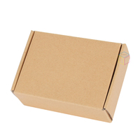 Boîtes rigides écologiques personnalisées de couleur beige pour l'emballage d'expédition de vêtements pour bébés avec forme d'avion et logo