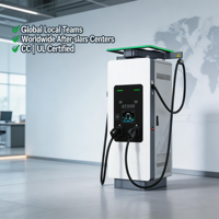 Support après-vente localisé Starcharge Titan V4 Chargeur rapide DC 240 kW Certifié UL CE Bornes de recharge au sol