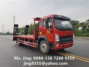 Nouveau modèle de camion plateau transporteur d'excavatrice et de bulldozer de 12 à 15 tonnes à vendre au Cap-Vert - Product Image 3