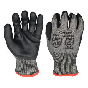 Guantes de Trabajo de Seguridad Industrial Modelo 460NF Chemfine con Palma Recubierta de Nitrilo Espumoso Resistentes al Corte EN388 ANSI A5 - Product Image 1