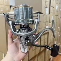 Moulinet de Lancer NGK Longue Portée 8000/9000/10000/12000/14000 pour Pêche en Surf, Eau Salée, Eau Douce, Grande Pêche en Rivière et Lac