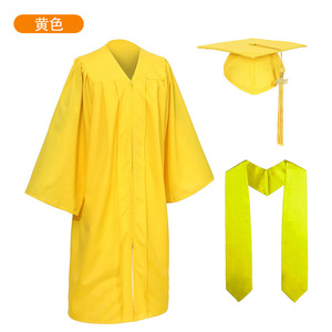 Conjunto <span class=keywords><strong>de</strong></span> toga, birrete y estola <span class=keywords><strong>de</strong></span> graduación 2026 unisex para adultos, uniforme escolar, toga mate con borla para ceremonia <span class=keywords><strong>de</strong></span> graduación - Product Image 2