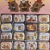 Boîte en métal vide de petite taille RTS 5,5*4*H2,5 cm, boîte à bonbons, boîte à chocolat, boîte à bijoux, boîte en métal portable