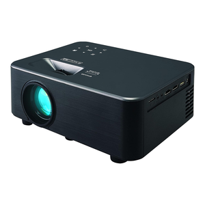 Proyector Elegante Negro-Gris, Diseño Moderno de Doble Tono, Resolución 1280x720, Transmisor, Múltiples Entradas, Altavoz Integrado - Product Image 4