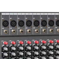Mélangeur audio numérique Usb 8 canaux Microphone amplificateur de mélange de son intégré 48V mélangeur de console professionnel haute Performance