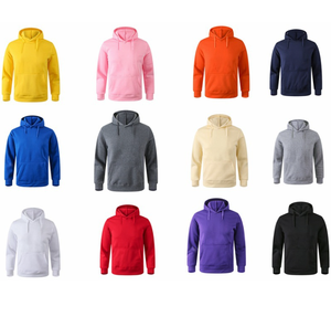 Nouveau pull à capuche uni pour homme, sweat-shirt en coton personnalisé - Product Image 1