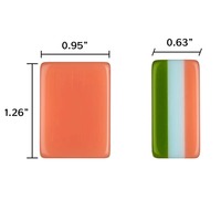 Jeu de Mahjong américain moderne portable, 160 tuiles de 1,2 pouce, pour 4 joueurs, divertissement familial en soirée
