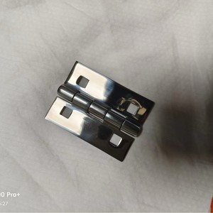 บานพับสแตนเลส 304 180 องศา สำหรับประตูอุตสาหกรรม แบบ 2 รู คู่ พร้อมลูกปืน - Product Image 3