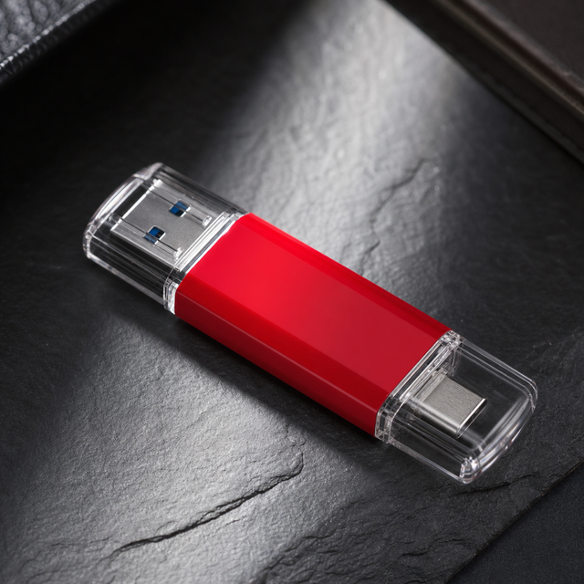 OTG Type C USB Flash Drive 3.0 Dual Interface Pen Drive 16GB 32GB 64GB for Phone Laptop Custom Logo Gift