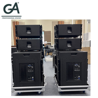 Équipement audio professionnel pour l'extérieur, sonorisation, Db Technologies Line Array, performance sur scène