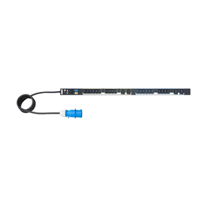 PDU EBAB05-CN(EBAB05) ชุดจ่ายไฟแบบติดตั้งบนแร็ค 32A 230V ช่องจ่ายไฟ: (20) C13/(4) C19 พร้อมระบบป้องกันไฟกระชาก - Product Image 1