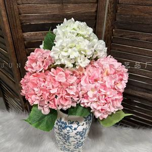 Ramo de Hortensias Junheyuan, Flor Artificial de 5 Cabezas, Decoración para Bodas y Hogar - Product Image 3