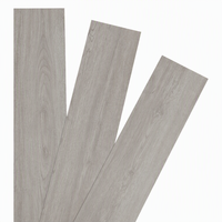 Plancher vinyle LVT imperméable, antidérapant, imitation bois, résistant à l'usure, avec sous-couche IXPE, pour bureaux et projets commerciaux.