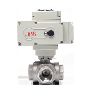 วาล์วบอลแบบเกลียว 3 ทาง สแตนเลส 304 รุ่น Q915F-16P ป้องกันการระเบิด ปรับแรงดันได้ แบบ T และ L - Product Image 5