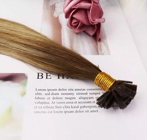 Extensions de cheveux en kératine italienne en gros Jasmine Beauty, pointes plates en K, cheveux humains doublement étirés Remy - Product Image 2