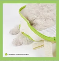 Hamac de bain pour animaux de compagnie anti-rayures, respirant, en maille, harnais suspendu pour chien et chat, pour la coupe des ongles, le bain, l'entretien des poils d'animaux
