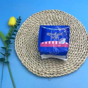 Muestra gratis de pulpa de pelusa higiene femenina toallas sanitarias gruesas almohadillas alas venta al por mayor precio barato período almohadilla - Product Image 2