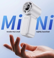 Kipas Tangan Mini Berkecepatan Tinggi Model Baru Pabrik, Ringkas, Portabel untuk Luar Ruangan, Kipas Saku Elektrik Berdaya USB