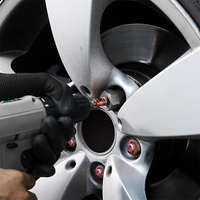 Kit de 33 extracteurs de boulons et écrous compacts avec douilles et adaptateurs pour l'élimination des boulons cassés ou endommagés, 6-19 mm, pour la réparation automobile