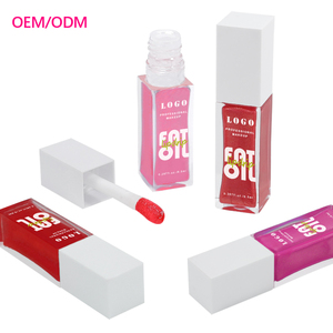 OCHAIN Vente en gros de brillant à lèvres en vrac huile repulpante marque privée personnalisé avec votre logo brillant à lèvres goût fruité végétalien brillant à lèvres repulpant - Product Image 1