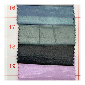 223 tela de poliéster con revestimiento brillante de arcoíris de PU de Alta Luz, <span class=keywords><strong>Material</strong></span> impermeable a prueba de agua para bolsos, chaqueta en Stock - Product Image 4