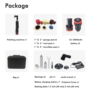 Máquina pulidora automática Mini pulidora negra con velocidad <span class=keywords><strong>Variable</strong></span> Car Detailing <span class=keywords><strong>Buffer</strong></span> Polish Easy Storage Car Machine - Product Image 4