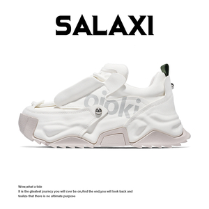 Chaussures de sport de luxe unisexes <span class=keywords><strong>en</strong></span> <span class=keywords><strong>cuir</strong></span> véritable, plateforme épaisse, chaussures de papa, streetwear haut de gamme, chaussures décontractées tendance - Product Image 1