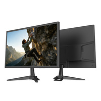 Moniteur LED TN 21,5 pouces 75 Hz OEM ODM, moniteur de bureau avec interface VGA, moniteur PC de bureau