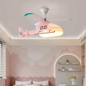 Lustre Avion pour Enfants <span class=keywords><strong>LED</strong></span> Plein Spectre Protection des Yeux pour Chambre d'Enfant Salle de Classe Garderie Lumière de Plafond de Dessin Animé - Product Image 4