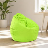 Fauteuil inclinable gonflable pliable de conception japonaise avec housse amovible, pompe à pied, confort doux pour chambre et salon