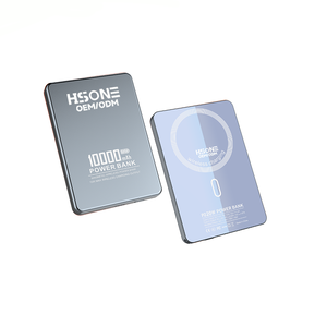 L158B เครื่องชาร์จแม่เหล็กบางเฉียบขนาด 10.7 มม. ความจุ 10000mAh พร้อมแบตเตอรี่กึ่งแข็งแบบชาร์จเร็ว 15W 20W และบริการแกะสลักด้วยเลเซอร์ฟรี - Product Image 1