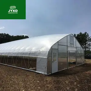 Vendita calda tunnel vivaio serra pellicola a campata singola pellicola verde casa copertura per serra