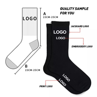 Chaussettes de compression OEM Custom Logo Sport Crew pour hommes femmes Haute qualité 360 degrés Sublimation imprimé Chauffage Design personnalisé