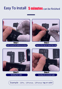 Tag sulla riparazione della <span class=keywords><strong>batteria</strong></span> cavo flessibile per iPhone 11Pro 12Pro 13Pro 14Pro prezzo all'ingrosso di ricarica <span class=keywords><strong>Flex</strong></span> Back tornare alla salute 100% - Product Image 6