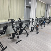 Mini-vélo d'exercice silencieux et compact pour le bureau – Équipement de fitness pour les travailleurs sédentaires et l'entraînement des jambes