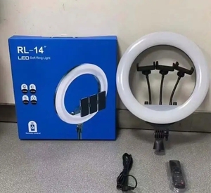 RL14 36cm LED Anillo de luz Fotográfico Selfie Anillo de iluminación para Smartphone <span class=keywords><strong>Youtube</strong></span> Maquillaje Video Studio - Product Image 3