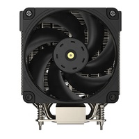 COOLSERVER CS-1700-4UR26 LGA1700 6 caloducs en cuivre et aluminium haute puissance, deux roulements à billes, 280W TDP, ventilateur PWM, radiateur d'air pour serveur
