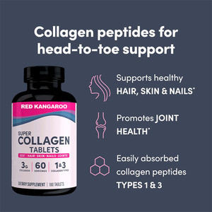 Compresse di Collagene OEM per Promuovere la Formazione di Collagene, Integratore per la Salute di Pelle e Capelli - Product Image 3