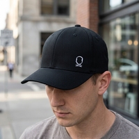 Gorra de Béisbol Personalizada de 6 Paneles, Unisex, con Cierre a Presión, Bordado 3D, Visera de Color Sólido, para Uso Casual al Aire Libre
