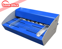 Machine à rainurer numérique format A3, outil de pliage et de perforation électrique avec écran LCD, perforateur numérique pour magasin d'impression