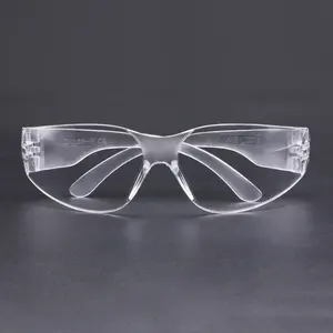 Hot Selling Popular Retractable Safety Unbreakable Transparency Work Safety Glasses Scratch Proof Custom Logo Glasses