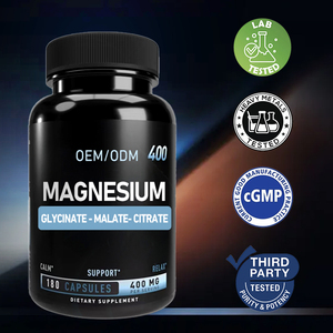 OEM Private Label Nutritional Supplement Adults' Medicine Magnesium <strong>Capsule</strong> - Product Image 2