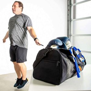 Muestra Gratis 2024 Nueva Bolsa de Lona con Bolsillo para Botella, Bolsas de Malla para Deporte, Transpirables, Impermeables, para Hombre y Mujer, Bolsa de Gimnasio Personalizada - Product Image 5