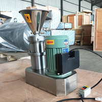 Solution Tout-en-Un pour la Fabrication de Noix, de Tahini et de Sésame, Moulin Colloïdal, Machine Verticale pour la Fabrication de Beurre de Cacahuètes pour les Petites Entreprises
