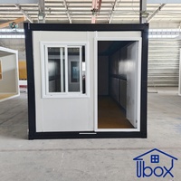 Chambre pliable de haute qualité à installation rapide pour dortoir de chantier, dotée de structures en acier galvanisé haute résistance