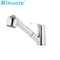 Robinet de cuisine cascade en laiton, chaud/froid, pour évier commercial, vente en gros