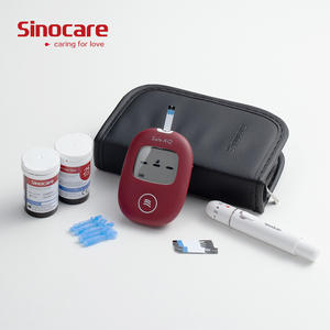 Kit <span class=keywords><strong>de</strong></span> <span class=keywords><strong>medidor</strong></span> <span class=keywords><strong>de</strong></span> <span class=keywords><strong>glucosa</strong></span> <span class=keywords><strong>Sinocare</strong></span> Safe AQ con tiras reactivas y lancetas para la monitorización del azúcar en sangre - Product Image 5