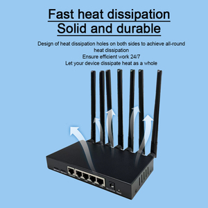 Router Inalámbrico <span class=keywords><strong>5G</strong></span> X75 X62 con Ranuras para Tarjeta SIM, 7 Antenas, AX3000 WiFi6, Openwrt, <span class=keywords><strong>5G</strong></span> NR Mesh - Product Image 6